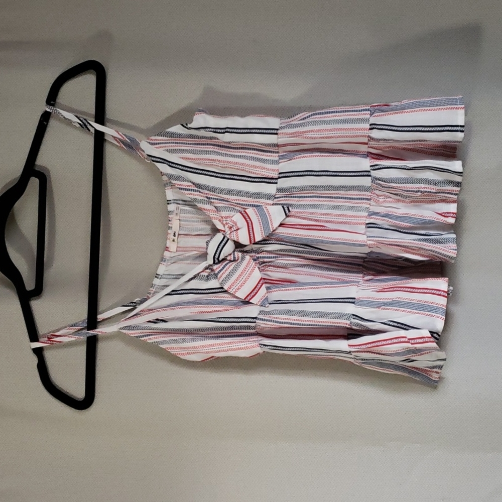 NWOT Mi Ami Red, White, and Blue Tank Top